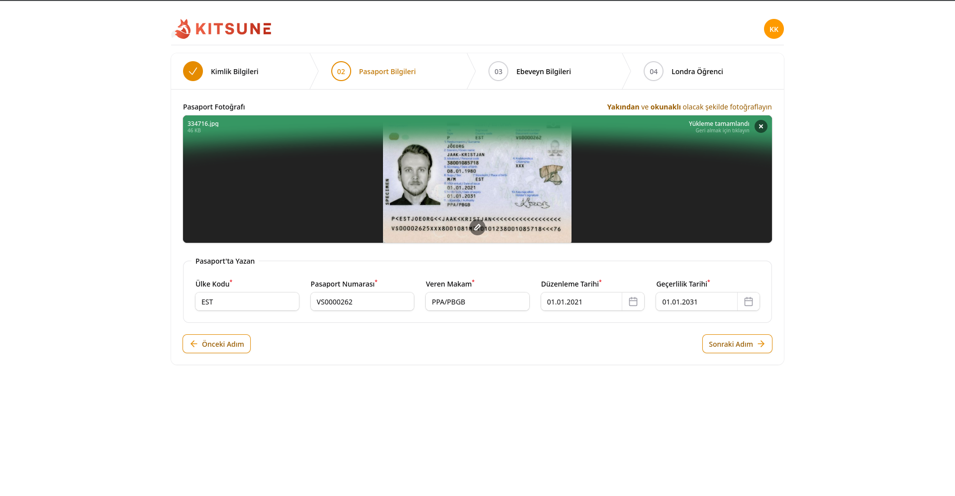Kitsune System Screenshot