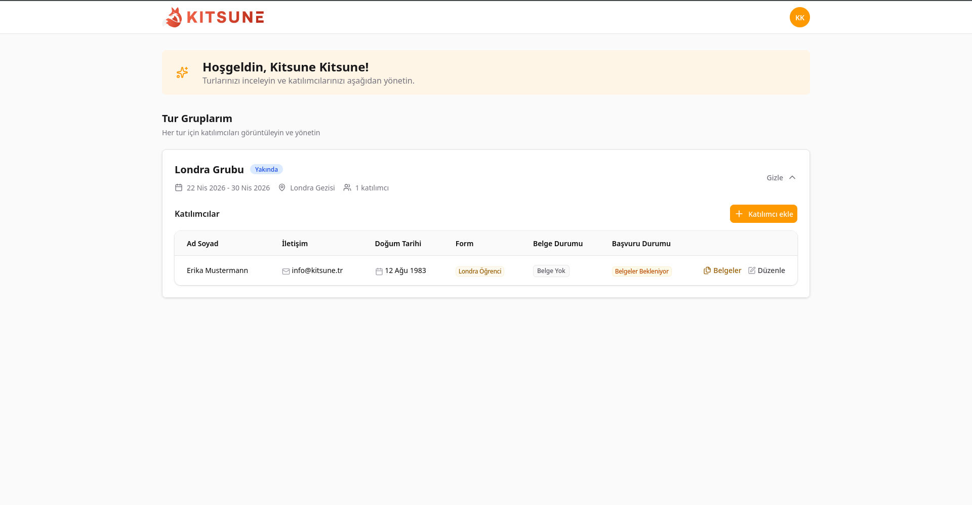 Kitsune System Screenshot