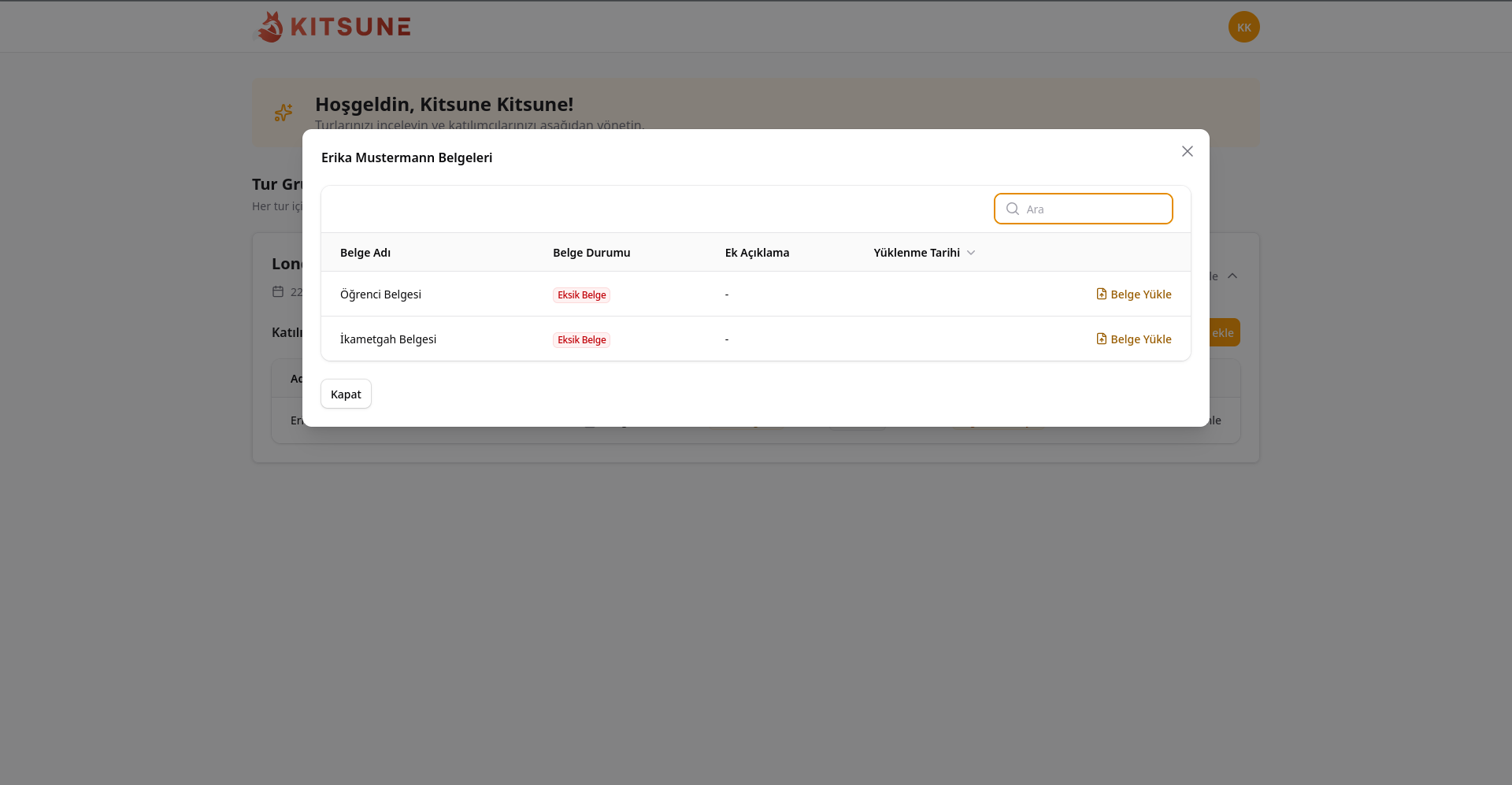 Kitsune System Screenshot