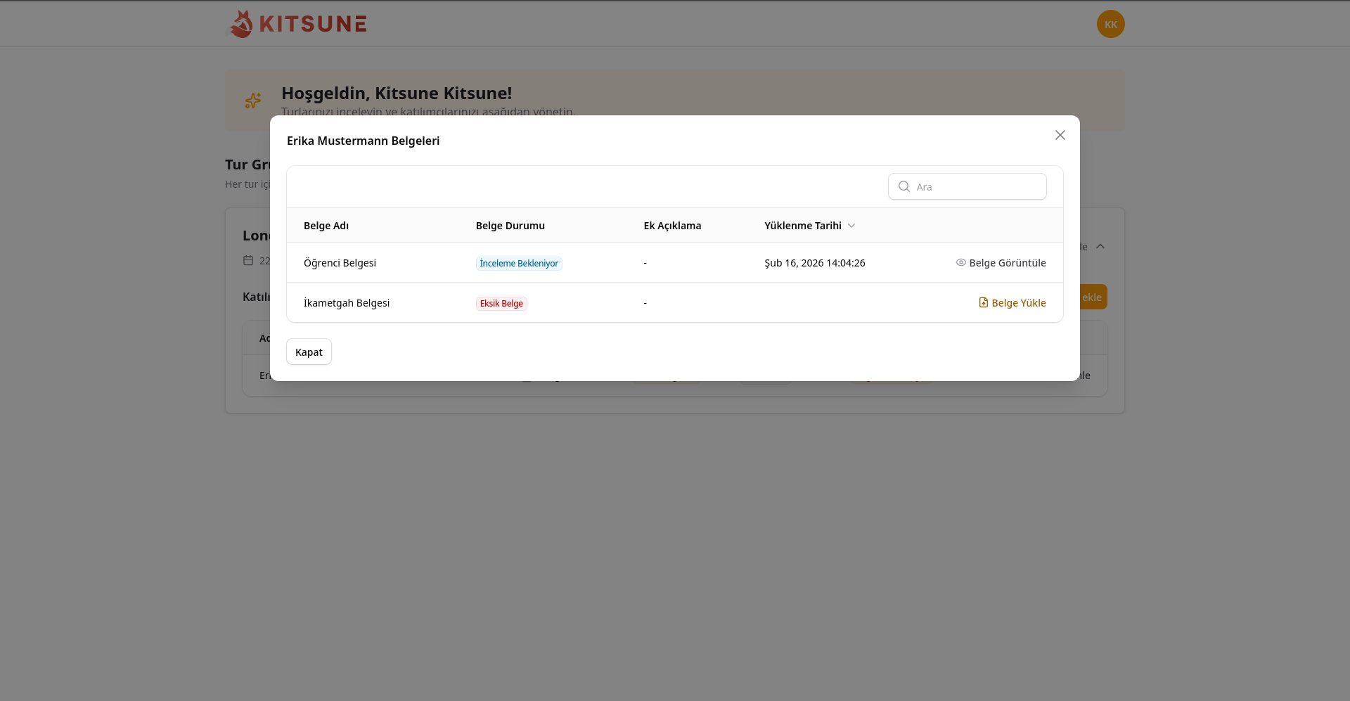 Kitsune System Screenshot