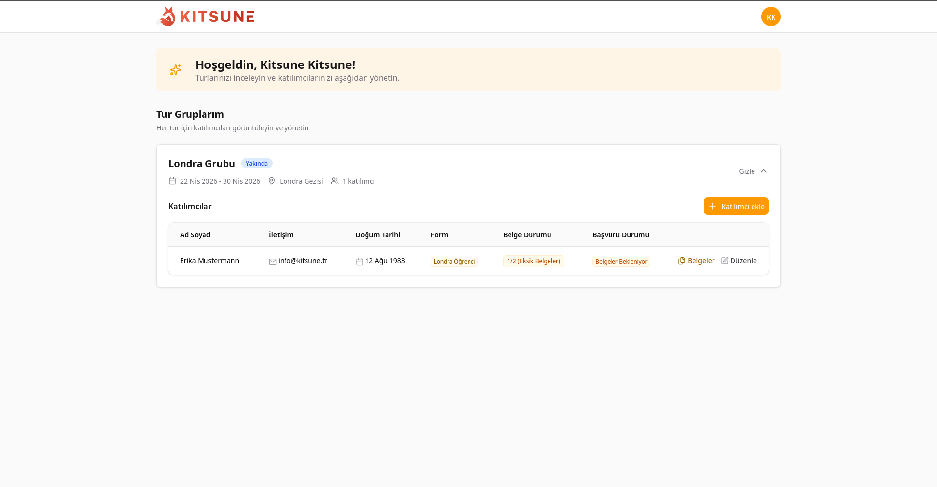 Kitsune System Screenshot