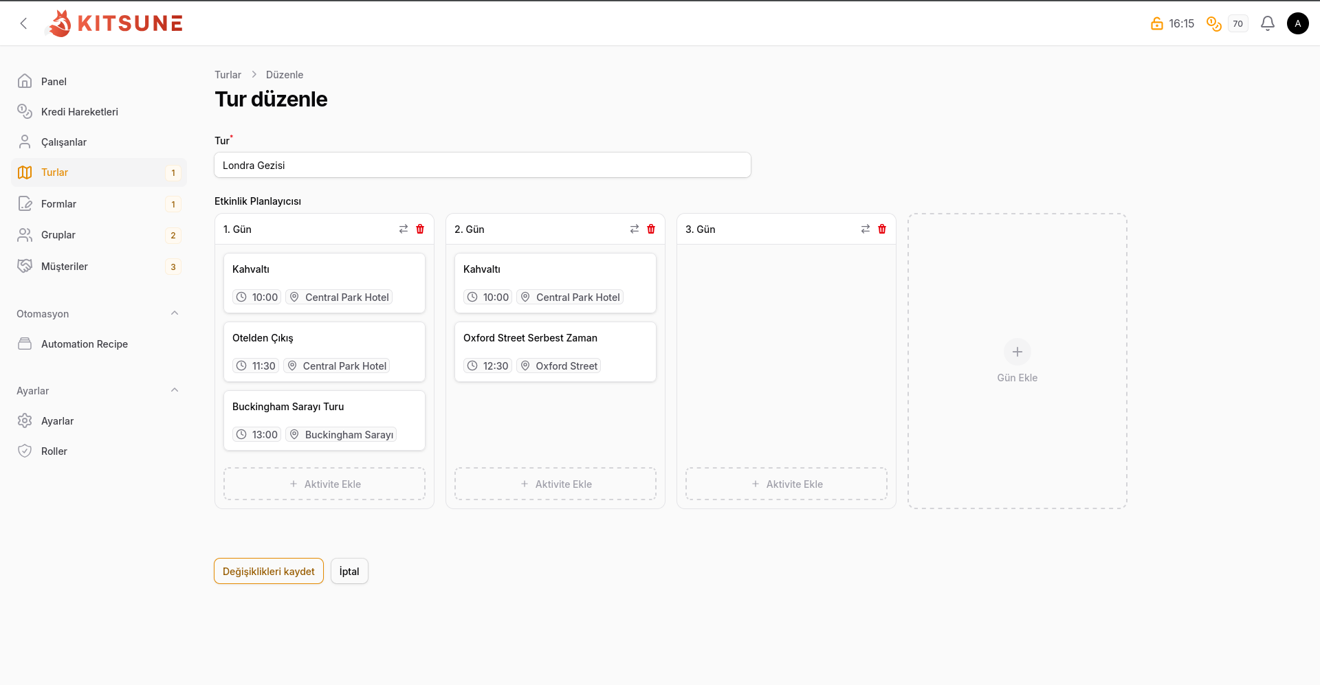 Kitsune System Screenshot